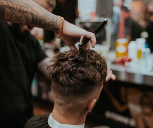 Barber at Work
